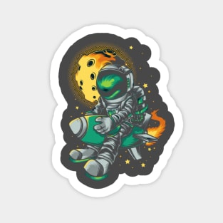 Astronot design Sticker